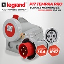 Legrand Paket 1 Set Plug Surface Mounting Socket 3P+E / 4 Pin 16A