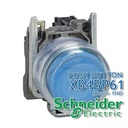 Push Button Besi Tipe Booted Schneider Biru XB4BP61