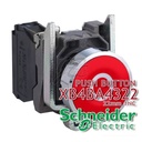 Push Button Besi Tipe Flush "O" Marking Schneider Merah XB4BA4322