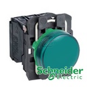 Pilot Lamp Plastik Schneider Hijau XB5AVB3 24V AC/DC