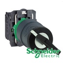 Key Switch Schneider 2 Posisi Stay Put Cabut Kiri Kanan XB5AG41