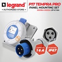 Legrand Paket 1 Set Plug Panel Mounting Socket 2P+E / 3 Pin 16A IP67