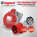 Legrand Paket 1 Set Plug Panel Mounting Socket 3P+E / 4 Pin 32A IP44