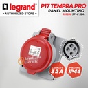 Legrand Panel Mounting Socket 3P+E / 4 Pin 32A P17 Tempra Pro 555288