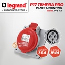 Legrand Panel Mounting Socket 3P+E / 4 Pin 16A P17 Tempra Pro 555188