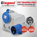 Legrand Paket 1 Set Plug Surface Mounting Socket 2P+E / 3 Pin 32A IP44