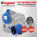 Legrand Paket 1 Set Plug Surface Mounting Socket 2P+E / 3 Pin 16A IP44