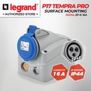 Legrand Surface Mounting Socket 2P+E / 3 Pin 16A P17 Tempra Pro 555154