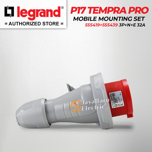 Legrand Paket Set Plug Mobile Mounting Socket 3P+N+E / 5 Pin 32A IP67