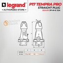 Legrand Straight Plug 3P+N+E / 5 Pin 32A P17 Tempra Pro 555439