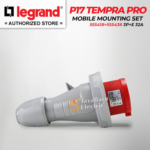 Legrand Paket 1 Set Plug Mobile Mounting Socket 3P+E / 4 Pin 32A