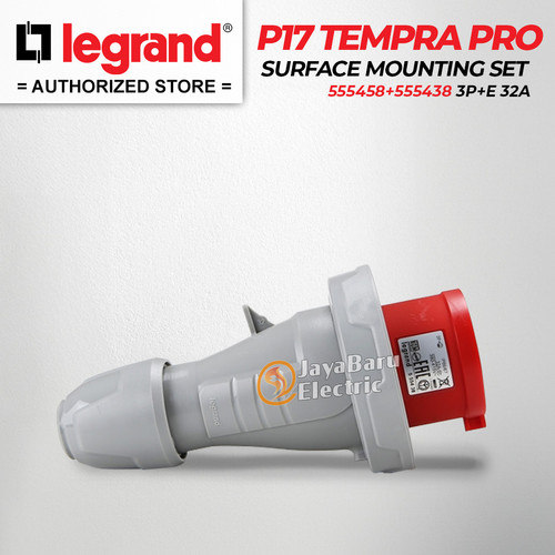 Legrand Paket 1 Set Plug Surface Mounting Socket 3P+E / 4 Pin 32A