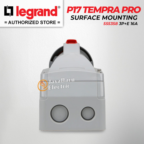 Legrand Surface Mounting Socket 3P+E / 4 Pin 16A P17 Tempra Pro 555358
