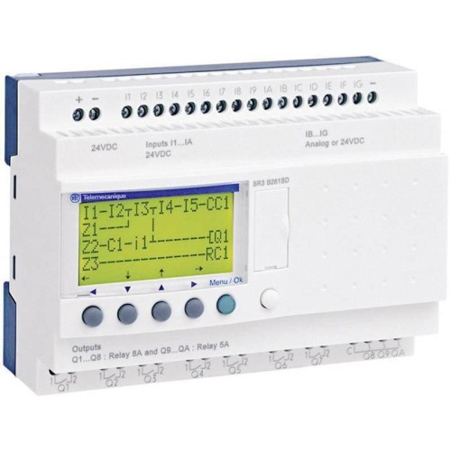 Smart Relay Schneider Zelio Logic SR3B261BD 24VDC