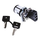 Key Switch Besi Tipe 2 Posisi Stay Put Cabut Kiri Schneider XB4BG21