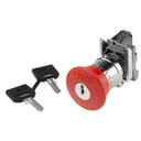 Emergency Stop Besi Schneider Tipe Latching Key Release XB4BS9442