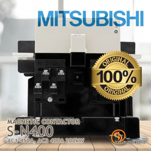 Kontaktor / Contactor Mitsubishi S-N400 SN400 110V 220V 380V AC Coil