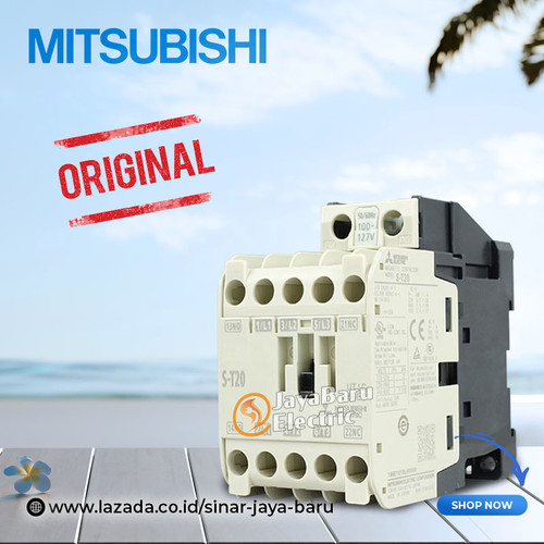 Kontaktor / Contactor Mitsubishi S-T20 ST20 110V 220V 380V AC Coil