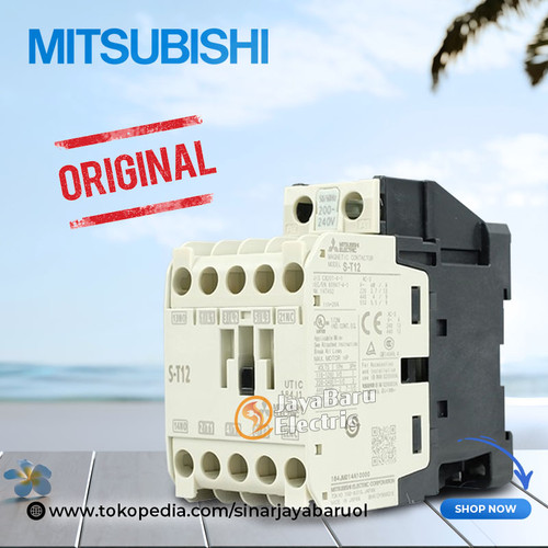 Kontaktor / Contactor Mitsubishi S-T12 ST12 110V 220V 380V AC Coil