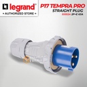 Legrand Straight Plug 2P+E / 3 Pin 3Pin 63A IP67 P17 Tempra Pro 555524