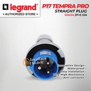 Legrand Straight Plug 2P+E / 3 Pin 32A P17 Tempra Pro IP67 555434