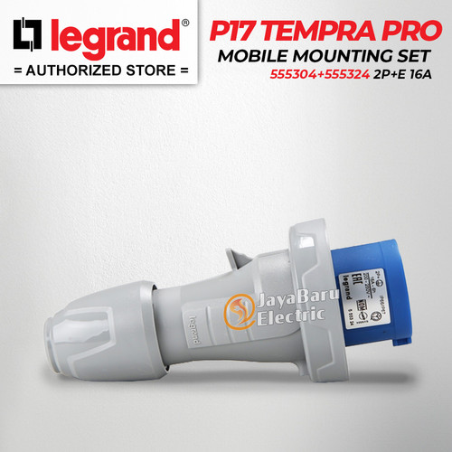 Legrand Paket 1 Set Plug Mobile Mounting Socket 2P+E / 3 Pin 16A IP67