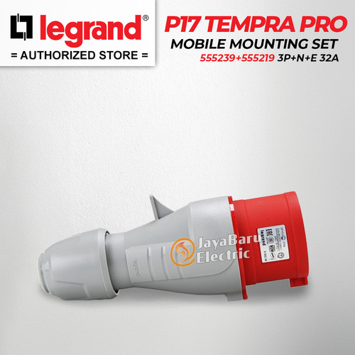 Legrand Paket 1 Set Plug Mobile Mounting Socket 3P+N+E / 5 Pin 32A