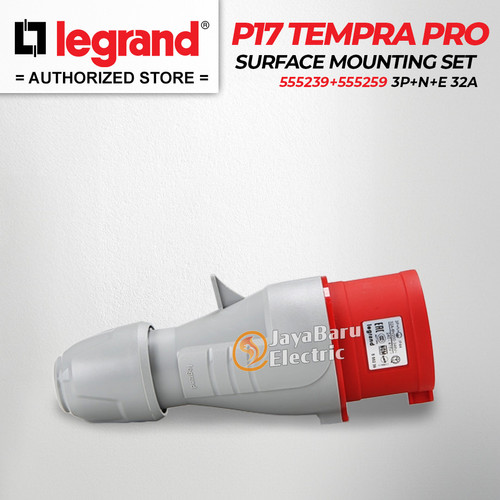 Legrand Paket 1 Set Plug Surface Mounting Socket 3P+N+E / 5 Pin 32A