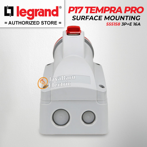 Legrand Surface Mounting Socket 3P+E / 4 Pin 16A P17 Tempra Pro 555158