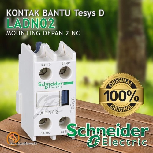 Kontak Bantu / Auxiliary Schneider LADN LADN02 2NC