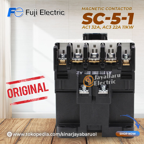 Kontaktor / Contactor Fuji SC-5-1 SC51 110V 220V 380V AC