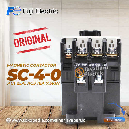 Kontaktor / Contactor Fuji SC-4-0 SC40 110V 220V 380V AC