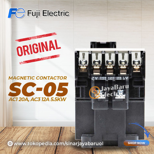 Kontaktor / Contactor Fuji SC-05 SC05 110V 220V 380V AC