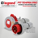 Legrand Paket 1 Set Plug Mobile Mounting Socket 3P+E / 4 Pin 4Pin 16A IP67 P17 Tempra Pro 555308 555328