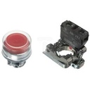 Push Button Besi Tipe Booted Schneider Merah XB4BP42