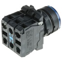 Push Button Lamp Plastik Schneider Biru XB5AW36M5 230V-240V AC