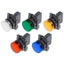 Pilot Lamp Plastik Schneider Biru XB5AVM6 230V-240V AC