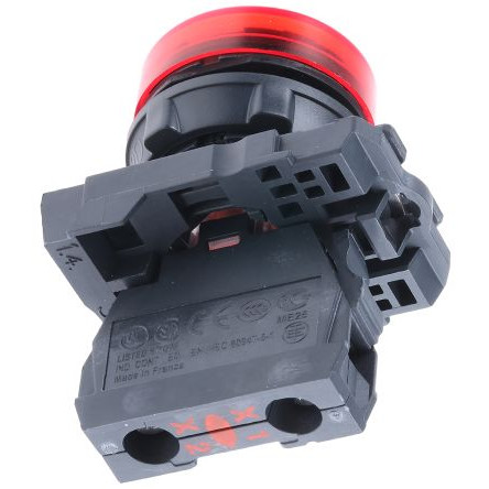 Pilot Lamp Plastik Schneider Merah XB5AVM4 230V-240V AC