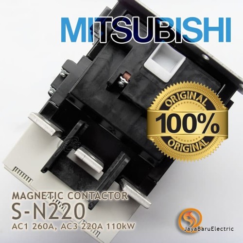 Kontaktor / Contactor Mitsubishi S-N220 SN220 110V 220V 380V AC Coil