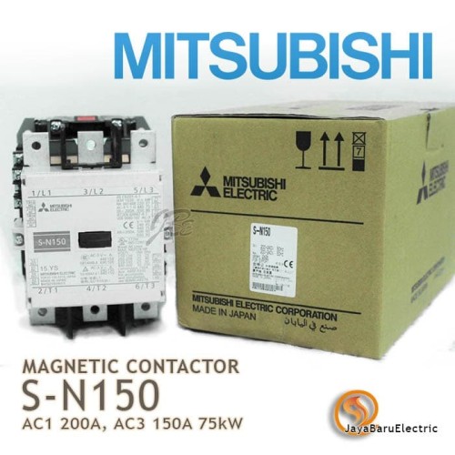 Kontaktor / Contactor Mitsubishi S-N150 SN150 110V 220V 380V AC Coil