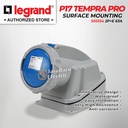 Legrand Surface Mounting Socket 2P+E / 3 Pin 3Pin 63A IP67 P17 Tempra Pro 555554
