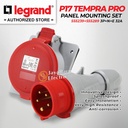 Legrand Paket 1 Set Plug Panel Mounting Socket 3P+N+E / 5 Pin 32A IP44