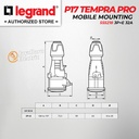 Legrand Mobile Mounting Socket 3P+E / 4 Pin 32A P17 Tempra Pro 555218
