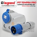 Legrand Paket 1 Set Plug Surface Mounting Socket 2P+E / 3 Pin 32A IP44
