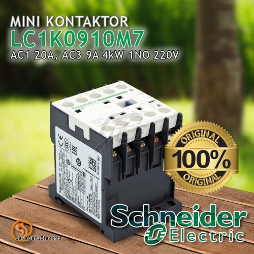 Kontaktor Contactor Schneider LC1K0910M7 LC1K0910 220V