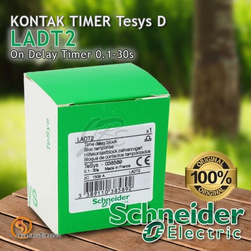 Kontak Blok Tunda Waktu Hidup / Timer Schneider LADT LADT2