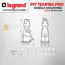 Legrand Mobile Mounting Socket 3P+N+E / 5 Pin 32A P17 Tempra 555219