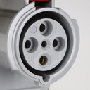Legrand Paket 1 Set Plug Surface Mounting Socket 3P+E / 4 Pin 63A