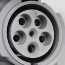 Legrand Panel Mounting Socket 3P+N+E / 5 Pin 32A P17 Tempra Pro 555489