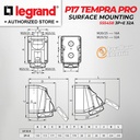 Legrand Surface Mounting Socket 3P+E / 4 Pin 32A P17 Tempra Pro 555458